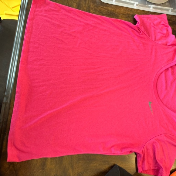 Nike Women's Short Sleeve Tee - Pink​ - Picture 1 of 5
